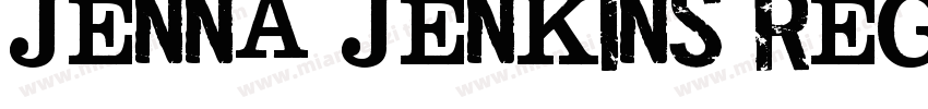Jenna Jenkins Regula字体转换